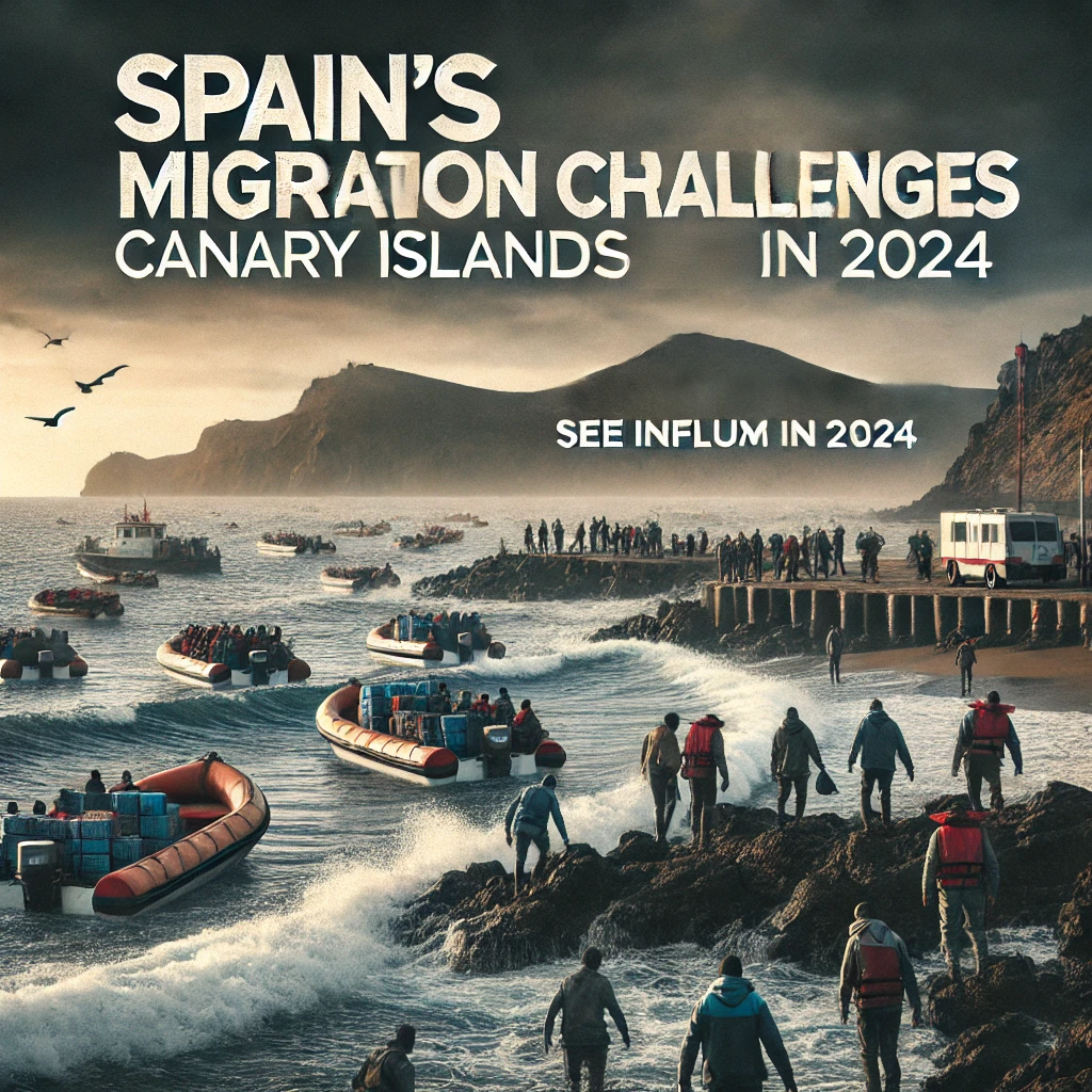 Desafíos Migratorios de España: Islas Canarias Ven Aumento en 2024